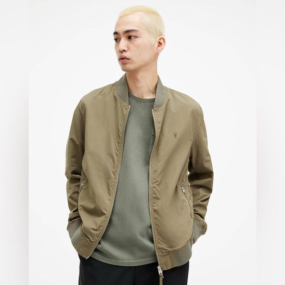 All Saints Basset Ramskull Bomber Jacket - Picture 4 of 13